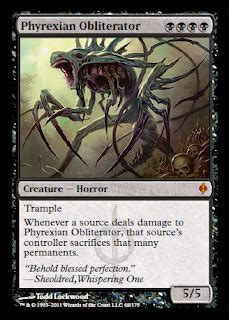 new phyrexia visual spoiler.